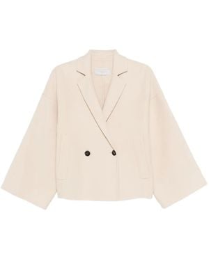 Antonelli Doppelreihiges Sakko - Natur