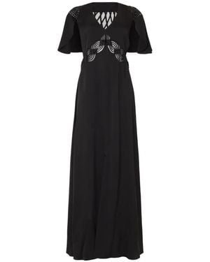 Temperley London Imogen Maxi Dress - Black