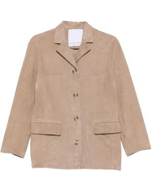 Blusotto Button-Up Jacket - Natural