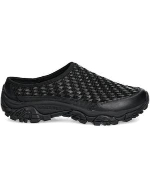 Merrell Zuecos texturizados - Negro
