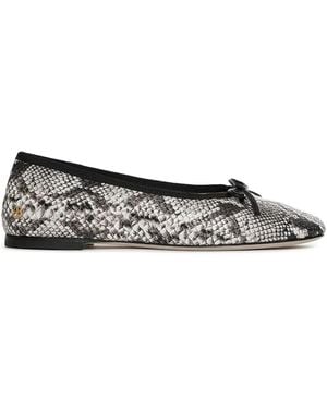 Anine Bing Jamie Bow Flats - Grey