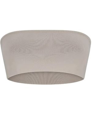 Max Mara Bandeau Bra - Gray