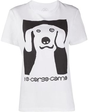 10 Corso Como Graphic-Print T-Shirt - White