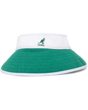 Kangol Logo Visor Hat - Green
