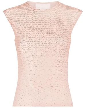 Genny Embellishments Vest - Pink
