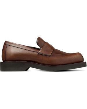 Jimmy Choo Buff Loafer - Braun