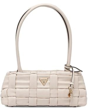 Guess Marion Shoulder Bag - Natural