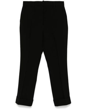 DKNY テーパードパンツ - ブラック