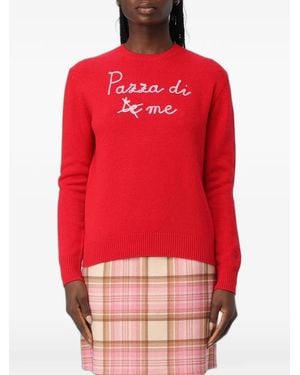 MC2 Saint Barth Embroidered Crew-Neck Sweater