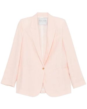 forte_forte Button-Up Blazer - Pink