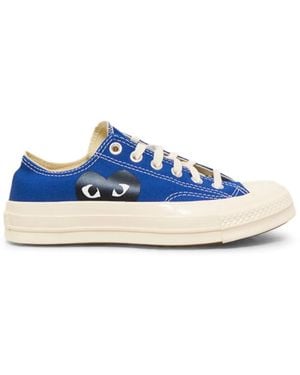 COMME DES GARÇONS PLAY X Converse Graphic Trainers - Blue