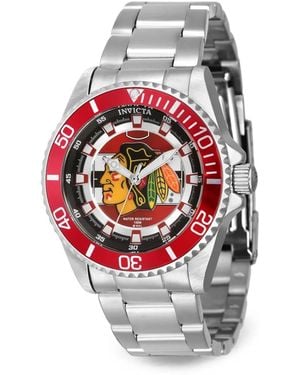 INVICTA WATCH Nhl Chicago Blackhawks Armbanduhr 38Mm - Weiß