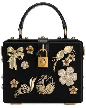 Dolce & Gabbana Dolce Box ハンドバッグ - ブラック