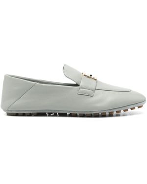Fendi Baguette Loafers - Grey