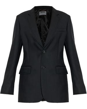 Moschino Single-Breasted Blazer - Black