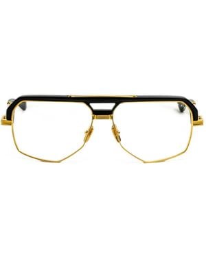 Dita Eyewear Brille Mit Geometrischem Gestell - Mettallic