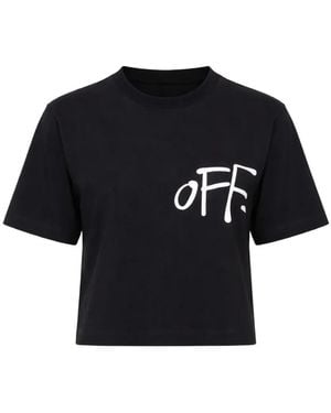 Off-White c/o Virgil Abloh Shared Printed T-Shirt - Black