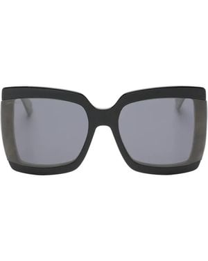 Jimmy Choo Renee Square-Frame Sunglasses - Grey