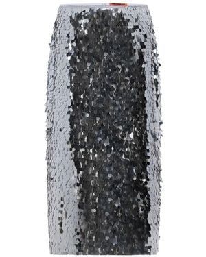 Simon Miller Mia Midi Skirt - Grey