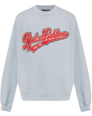 Dolce & Gabbana Appliqué Sweatshirt - White