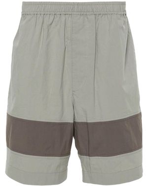 Craig Green Barrel Katoenen Bermuda Shorts - Grijs