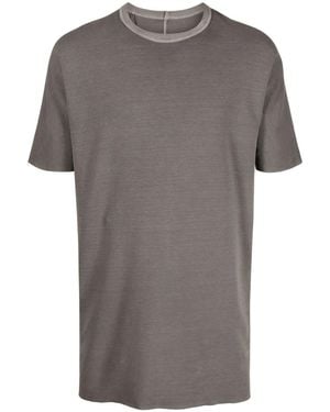 Boris Bidjan Saberi One Piece シームディテール Tシャツ - グレー