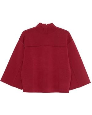 JOSEPH Neckholder-Sweatshirt - Rot