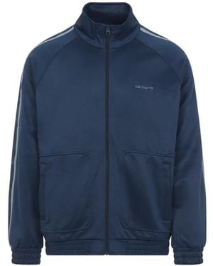 Carhartt Bolar Sweat Jacket Raglan Sleeves High Collar - Blue