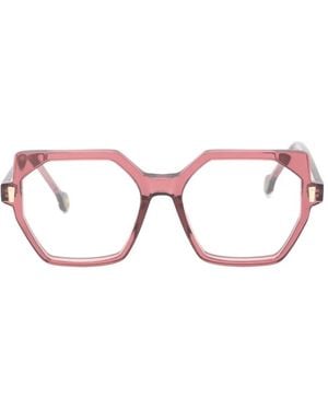 Kyme Ines Brille Mit Geometrischem Gestell - Pink