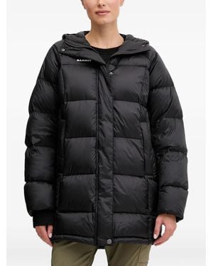 Mammut Doudoune À Logo Imprimé - Black