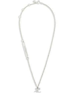 Courreges Collar De Cadena Ac - Blanco