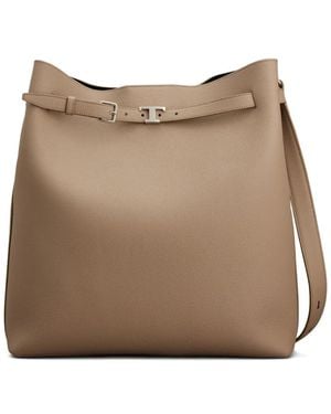 Tod's Bolso Shopper Con Correa Con Hebilla - Neutro