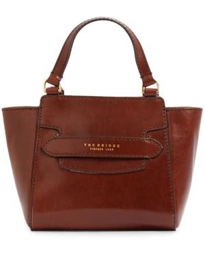 The Bridge Leather Tote Bag - Brown