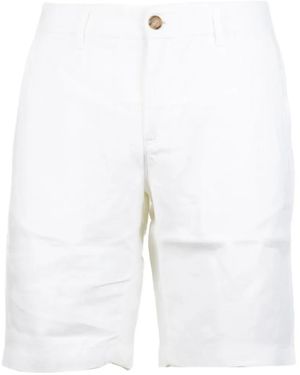 Colmar Buttoned Shorts - White