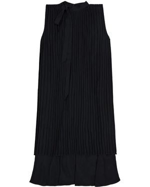 MM6 by Maison Margiela Layered Sleeveless Dress - Black