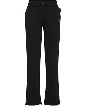 Philipp Plein ドローストリング トラックパンツ - ブラック