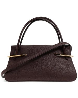 Givenchy Textured Hardware-Detail Tote Bag - Brown