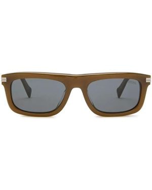 ZEGNA Square-Frame Sunglasses - Grey