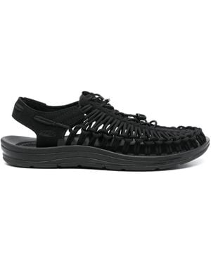 Keen Uneek Sandalen Mit Kordelzug - Schwarz