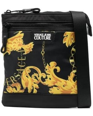 Versace Jeans Couture Chain Couture メッセンジャーバッグ - ブラック