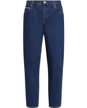 Dolce & Gabbana Classic Wide-Cut Jeans For - Blue