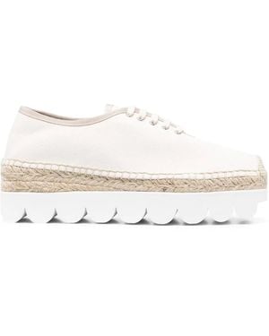 Marni Espadrilles Mit Schnürung - Weiß