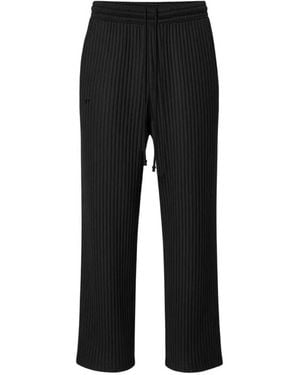 True Tribe Air Cloud Pleated Drawstring Trousers - Black