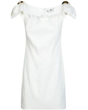Elisabetta Franchi Mini Dress - White