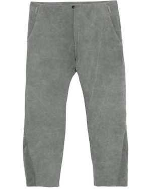 Ma+ 8 Pocket Straight Trousers - Grey