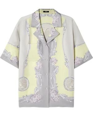 Versace Medusa Cameo-print Shirt - ホワイト