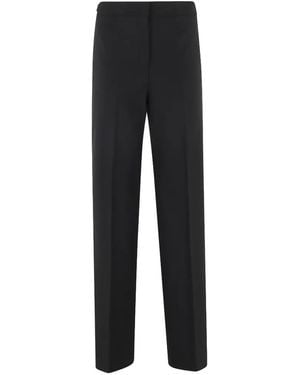 Semicouture Buckle Detail Pants - Black