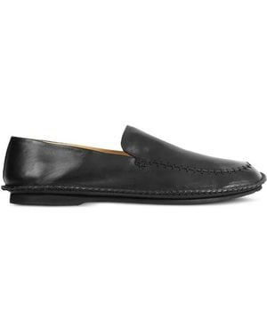 Premiata Mocassins En Cuir À Design Structuré - White