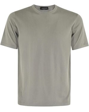 Roberto Collina Cotton T-Shirt - Grey