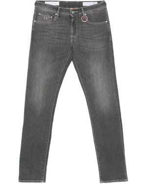 Sartoria Tramarossa Michelangelo Logo-Patch Jeans - Grey